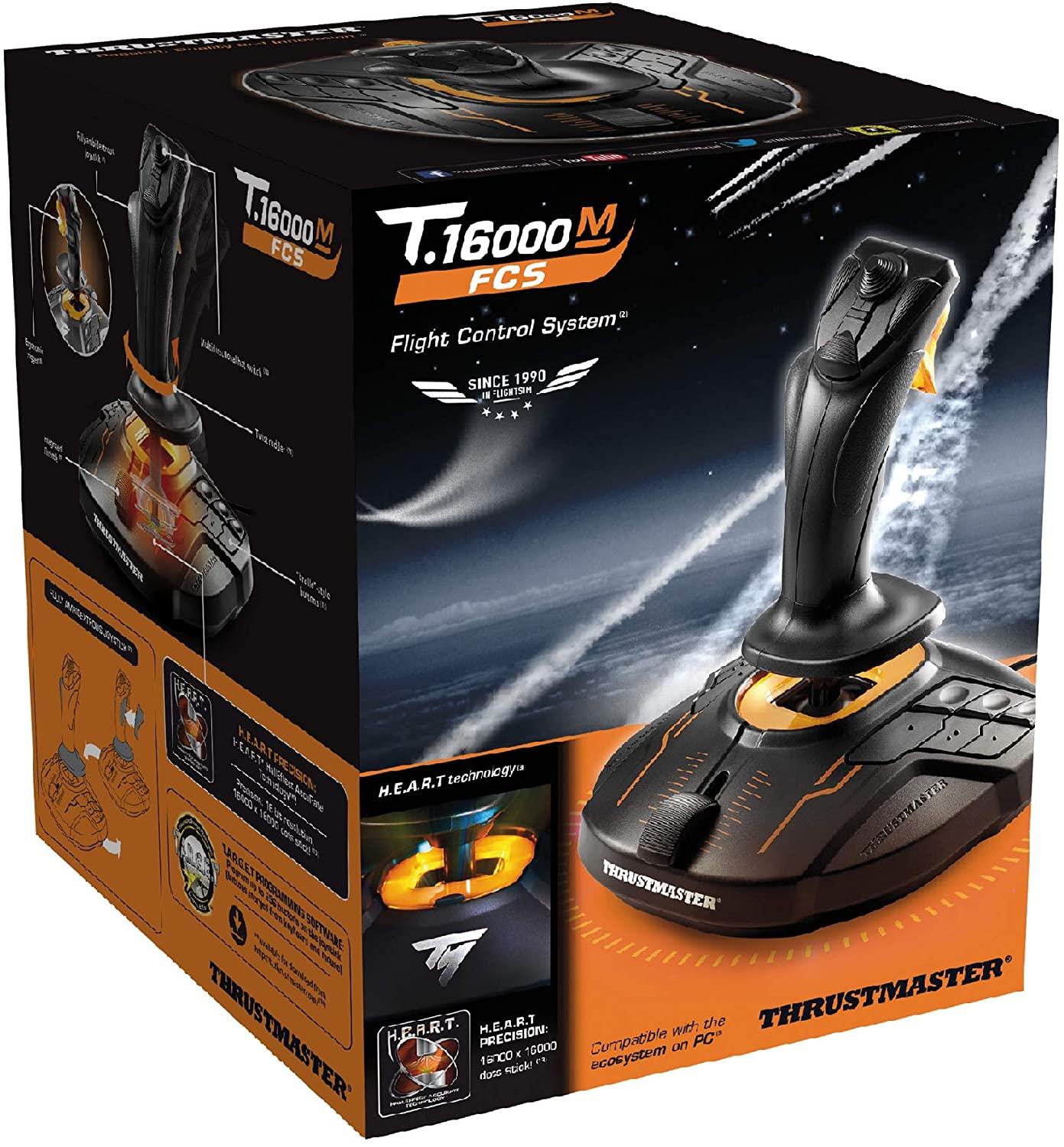 NINTENDO Joystick controller Thrustmaster T-16000M FCS con cavo USB per PC